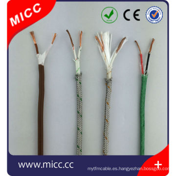 Tipo de fibra de vidrio R / S cable de termopar